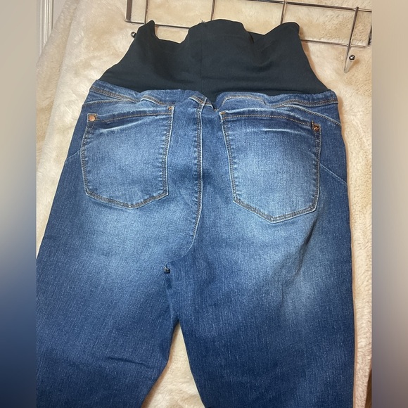 Indigo Poppy Maternity Jeans - Picture 4 of 5